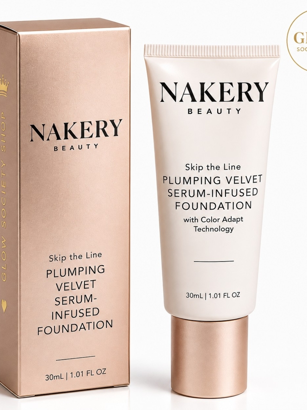 New Nakery Beauty Plumping Velvet Serum-Infused Foundation